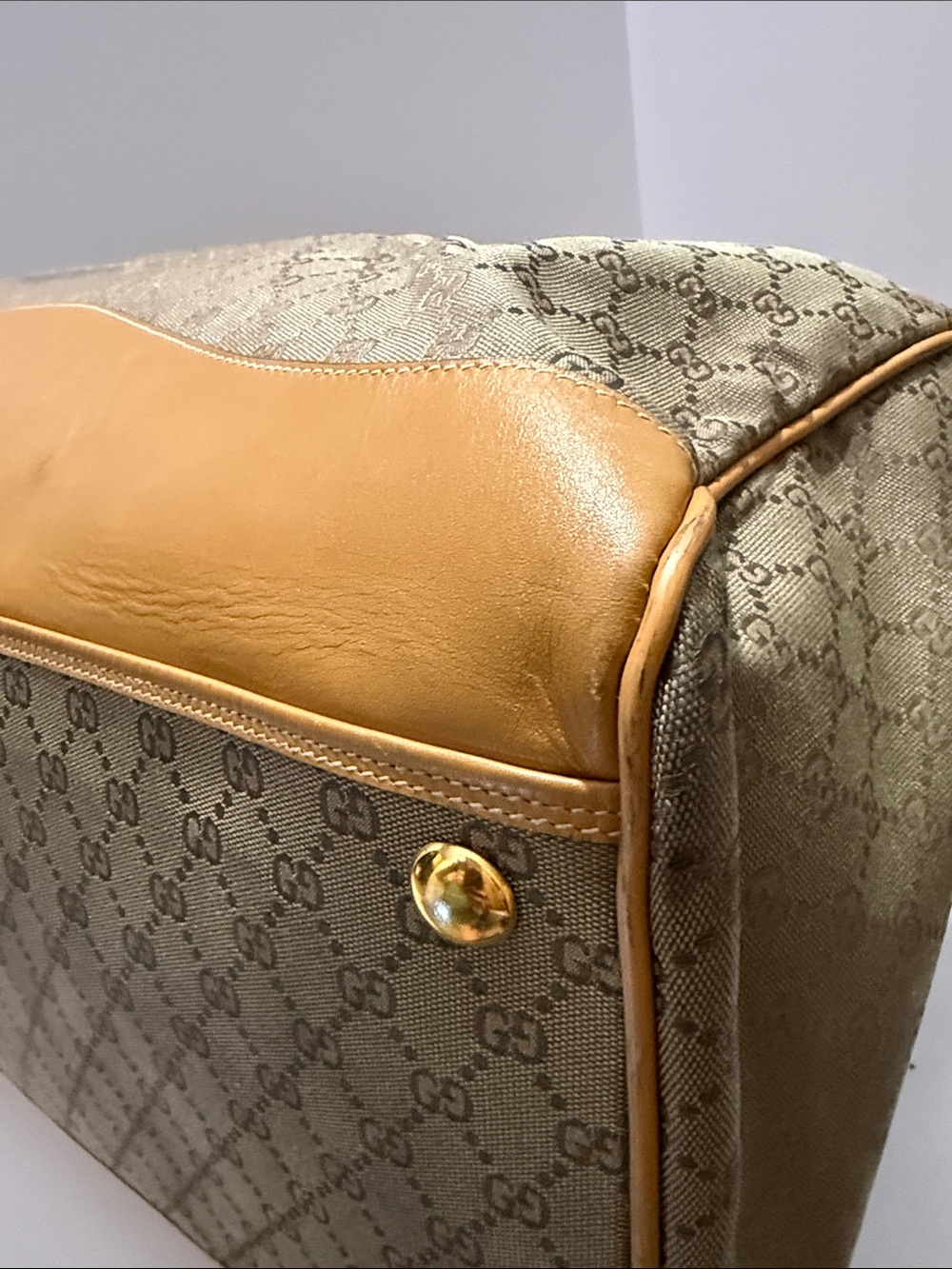 Gucci Vintage Travel Duffle - Picture 7 of 17